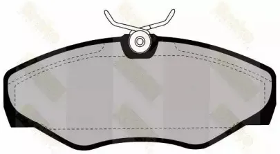 Комплект тормозных колодок, дисковый тормоз Brake ENGINEERING купить