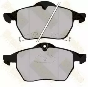 Комплект тормозных колодок, дисковый тормоз Brake ENGINEERING купить