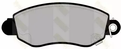 Комплект тормозных колодок, дисковый тормоз Brake ENGINEERING купить