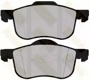 Комплект тормозных колодок, дисковый тормоз Brake ENGINEERING купить