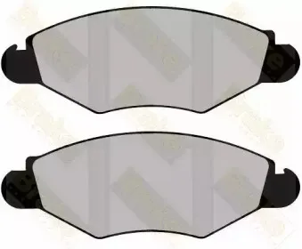 Комплект тормозных колодок, дисковый тормоз Brake ENGINEERING купить