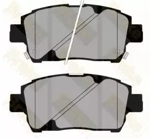 Комплект тормозных колодок, дисковый тормоз Brake ENGINEERING купить