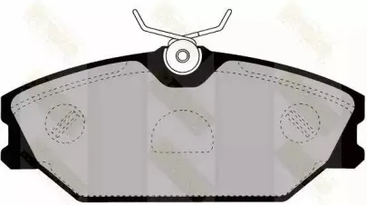 Комплект тормозных колодок, дисковый тормоз Brake ENGINEERING купить