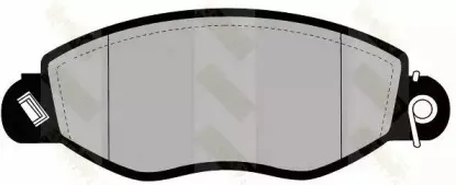 Комплект тормозных колодок, дисковый тормоз Brake ENGINEERING купить