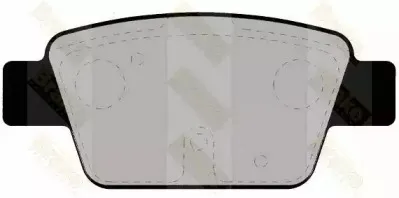 Комплект тормозных колодок, дисковый тормоз Brake ENGINEERING купить