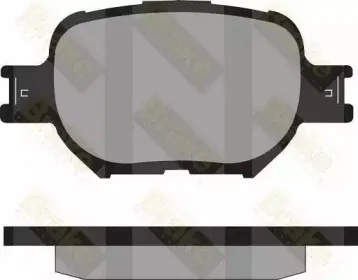 Комплект тормозных колодок, дисковый тормоз Brake ENGINEERING купить