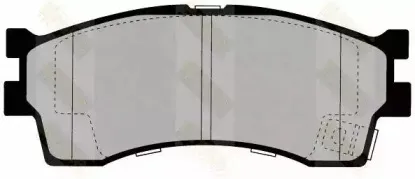 Комплект тормозных колодок, дисковый тормоз Brake ENGINEERING купить