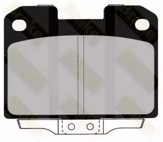 Комплект тормозных колодок, дисковый тормоз Brake ENGINEERING купить