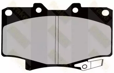 Комплект тормозных колодок, дисковый тормоз Brake ENGINEERING купить