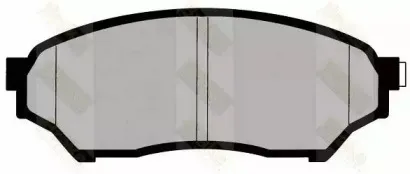 Комплект тормозных колодок, дисковый тормоз Brake ENGINEERING купить