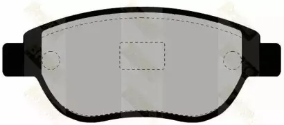 Комплект тормозных колодок, дисковый тормоз Brake ENGINEERING купить