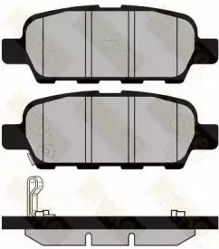 Комплект тормозных колодок, дисковый тормоз Brake ENGINEERING купить
