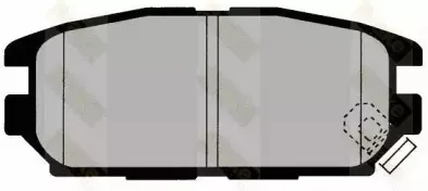 Комплект тормозных колодок, дисковый тормоз Brake ENGINEERING купить