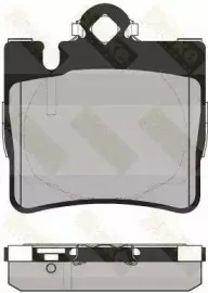 Комплект тормозных колодок, дисковый тормоз Brake ENGINEERING купить