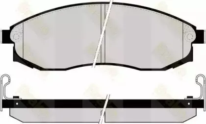 Комплект тормозных колодок, дисковый тормоз Brake ENGINEERING купить