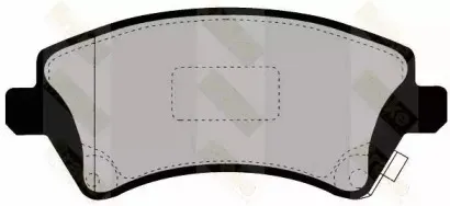 Комплект тормозных колодок, дисковый тормоз Brake ENGINEERING купить