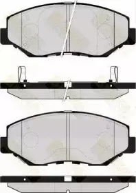Комплект тормозных колодок, дисковый тормоз Brake ENGINEERING купить