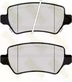 Комплект тормозных колодок, дисковый тормоз Brake ENGINEERING купить