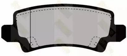 Комплект тормозных колодок, дисковый тормоз Brake ENGINEERING купить