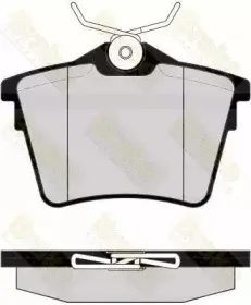 Комплект тормозных колодок, дисковый тормоз Brake ENGINEERING купить