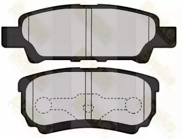 Комплект тормозных колодок, дисковый тормоз Brake ENGINEERING купить