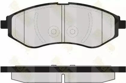 Комплект тормозных колодок, дисковый тормоз Brake ENGINEERING купить