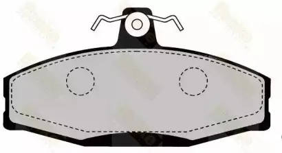 Комплект тормозных колодок, дисковый тормоз Brake ENGINEERING купить