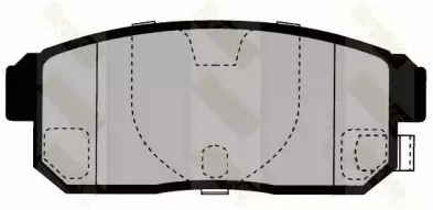 Комплект тормозных колодок, дисковый тормоз Brake ENGINEERING купить