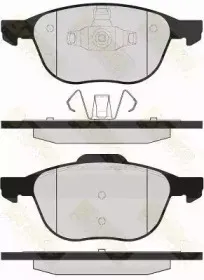 Комплект тормозных колодок, дисковый тормоз Brake ENGINEERING купить