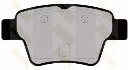 Комплект тормозных колодок, дисковый тормоз Brake ENGINEERING купить