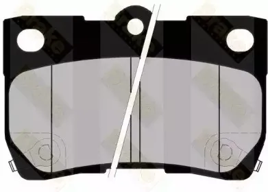Комплект тормозных колодок, дисковый тормоз Brake ENGINEERING купить