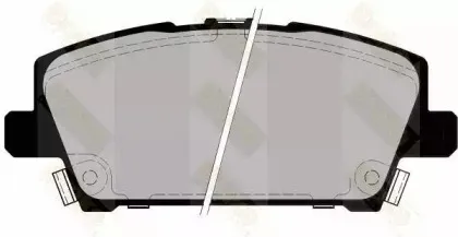 Комплект тормозных колодок, дисковый тормоз Brake ENGINEERING купить