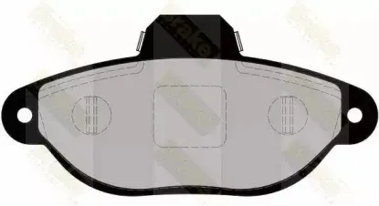 Комплект тормозных колодок, дисковый тормоз Brake ENGINEERING купить