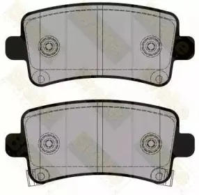 Комплект тормозных колодок, дисковый тормоз Brake ENGINEERING купить