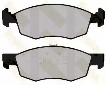 Комплект тормозных колодок, дисковый тормоз Brake ENGINEERING купить