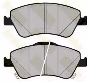 Комплект тормозных колодок, дисковый тормоз Brake ENGINEERING купить