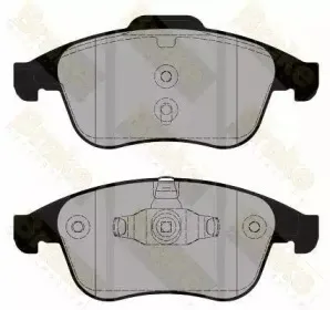 Комплект тормозных колодок, дисковый тормоз Brake ENGINEERING купить