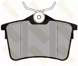 Комплект тормозных колодок, дисковый тормоз Brake ENGINEERING купить