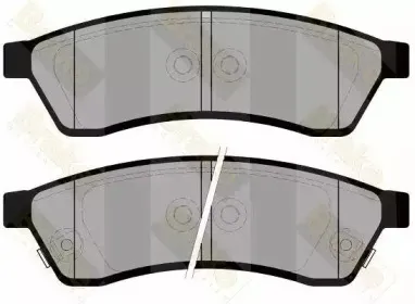 Комплект тормозных колодок, дисковый тормоз Brake ENGINEERING купить