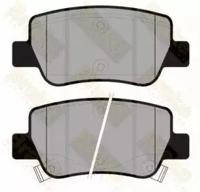 Комплект тормозных колодок, дисковый тормоз Brake ENGINEERING купить