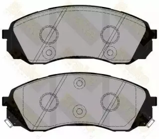 Комплект тормозных колодок, дисковый тормоз Brake ENGINEERING купить