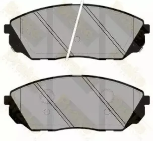 Комплект тормозных колодок, дисковый тормоз Brake ENGINEERING купить