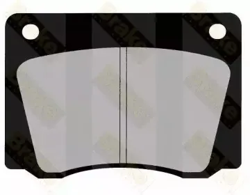 Комплект тормозных колодок, дисковый тормоз Brake ENGINEERING купить