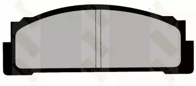 Комплект тормозных колодок, дисковый тормоз Brake ENGINEERING купить