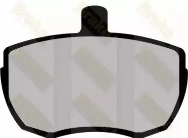 Комплект тормозных колодок, дисковый тормоз Brake ENGINEERING купить