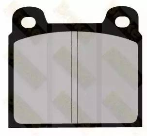 Комплект тормозных колодок, дисковый тормоз Brake ENGINEERING купить