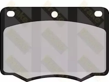 Комплект тормозных колодок, дисковый тормоз Brake ENGINEERING купить