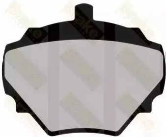 Комплект тормозных колодок, дисковый тормоз Brake ENGINEERING купить