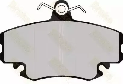 Комплект тормозных колодок, дисковый тормоз Brake ENGINEERING купить