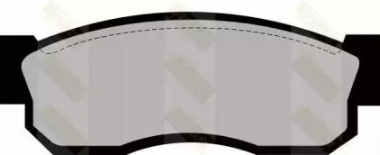 Комплект тормозных колодок, дисковый тормоз Brake ENGINEERING купить